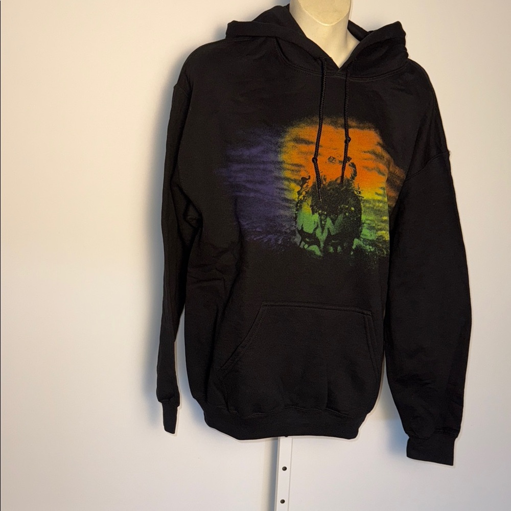 JoJo Siwa Black Hoodie with Vibrant Graphic